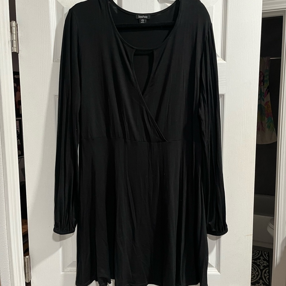 Boohoo Black Dress